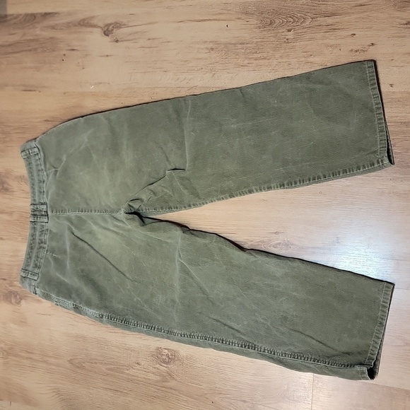 Garnet Hill Corduroy Cropped Trousers - Picture 5 of 8